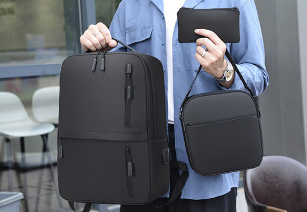 Ensemble de 3 sacs d'affaires pour hommes